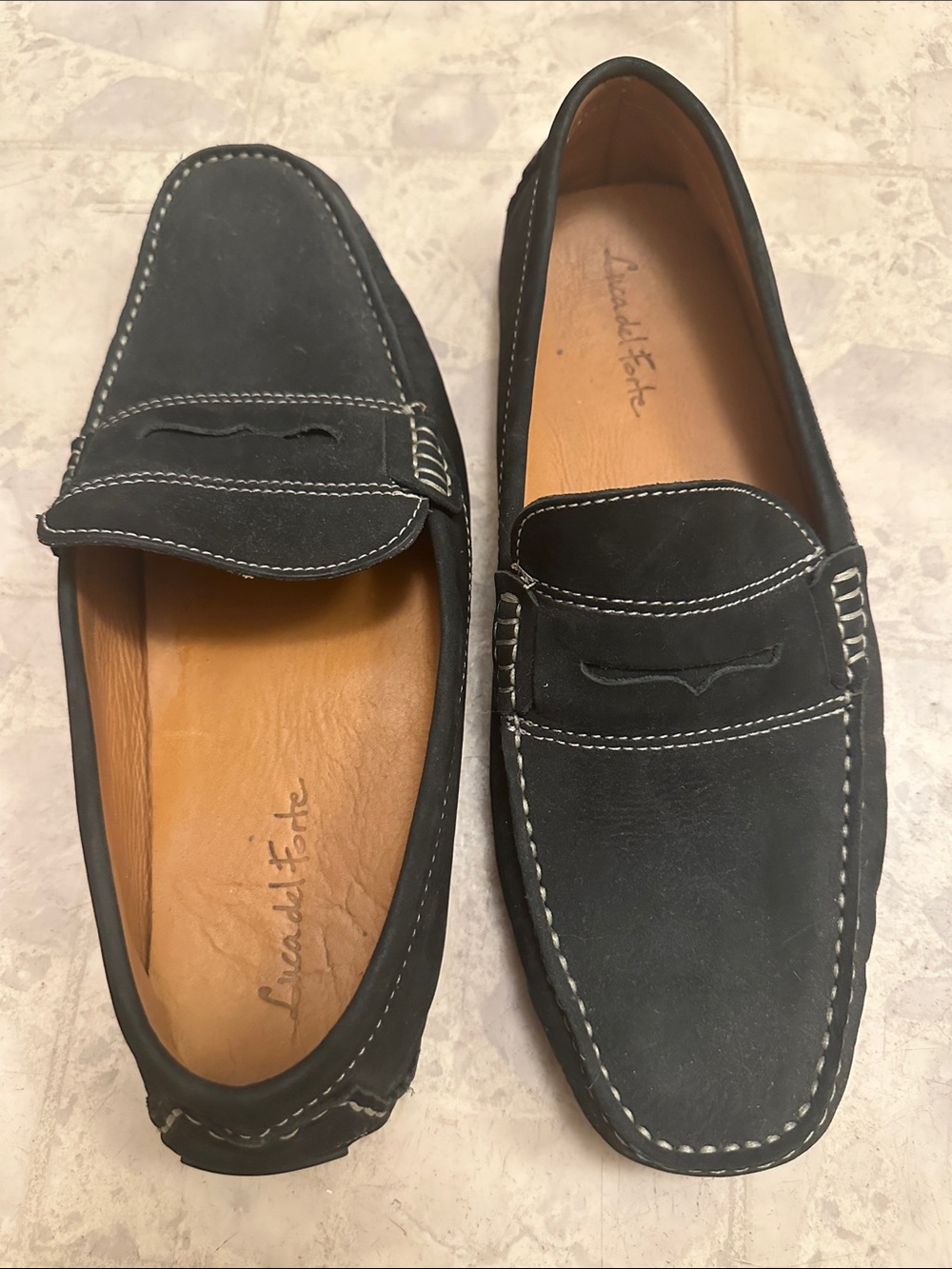 Luca del Forte Suede loafers